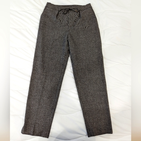 Zara pants with drawstring waist in like new condition - Picture 1 of 3
